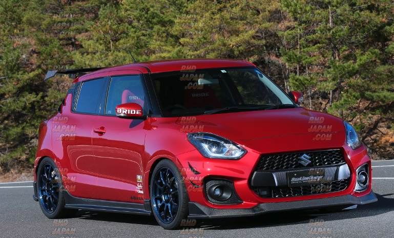 Sun Line Racing SLR Sport Aero 3-Piece Body Kit Carbon Fiber - Swift Sport ZC33S